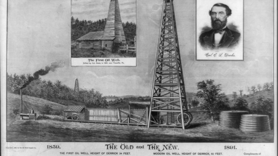 the first oil well