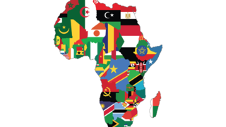La carte de l'Afrique, le continent de demain