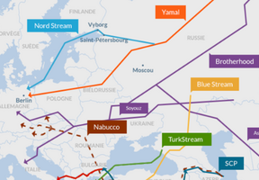 Carte Gazoducs