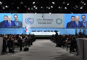 Photo of the COP24 opening ceremony in Katowice, Poland, in December 2018