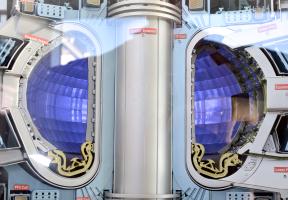 Image virtuelle de la chambre de confinement du futur réacteur ITER