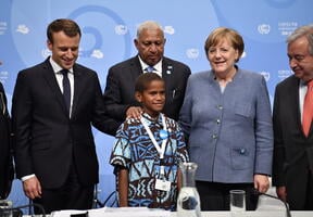 Discours d'ouverture de la COP23. 