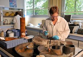 Un laboratoire d'étude de la corrosion