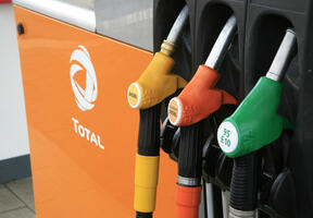 New Total Access service station in Gennevilliers, France.