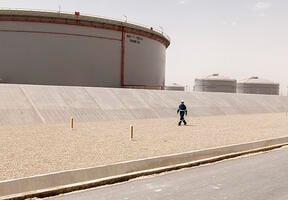 Raffinerie de Jubail en Arabie Saoudite