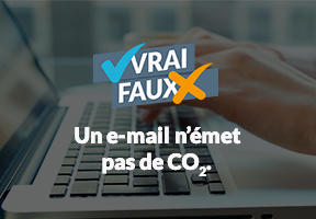 Image de la vidéo un e-mail n’émet pas de CO2.