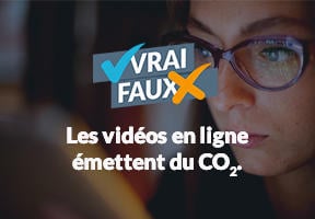 Image de la vidéo Les vidéos en ligne émettent du CO2.