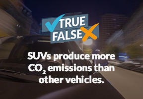 Image of the video SUVs produce more CO2 emissions than other vehicles.