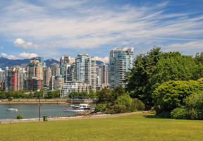 Un espace vert  à Vancouver qui veut devenir la ville la plus verte du monde