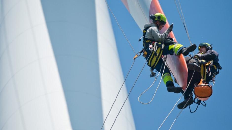 Maintenance Operations at 100+ Meter Heights