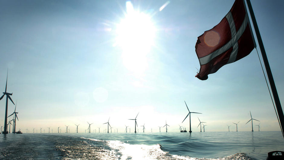 12. The most densely populated country... in terms of wind turbines 
