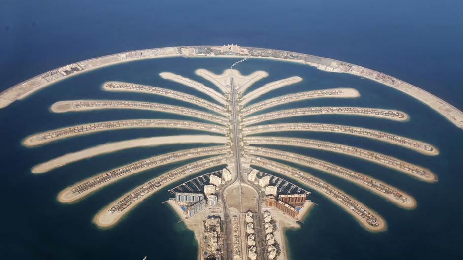 Îles artificielles de la "Palm Jumeirah", Dubaï