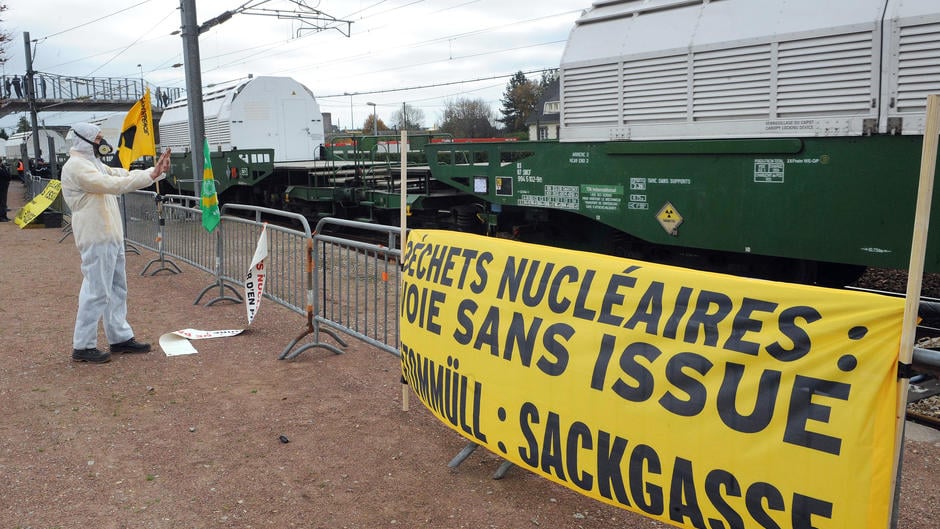 13. "You shall not pass!" say anti-nuclear protesters 