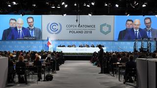 Photo of the COP24 opening ceremony in Katowice, Poland, in December 2018