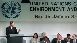 Sommet de la Terre de Rio de Janeiro en 1992