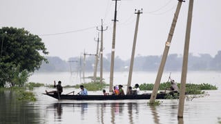 Installing reliable power grids is often a major challenge in some tropical countries, like here in India.