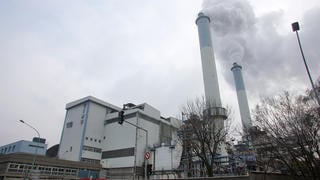 Usine d'incinération à Issy-les-Moulineaux en France