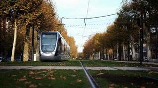 Electricity is used in a wide variety of areas including industry, housing and transportation, such as here for a tram in the city of Toulouse.